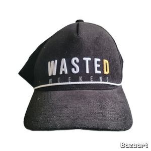 Travis Mathew Wasted Weekend Cap Black 110 Flex Fit
